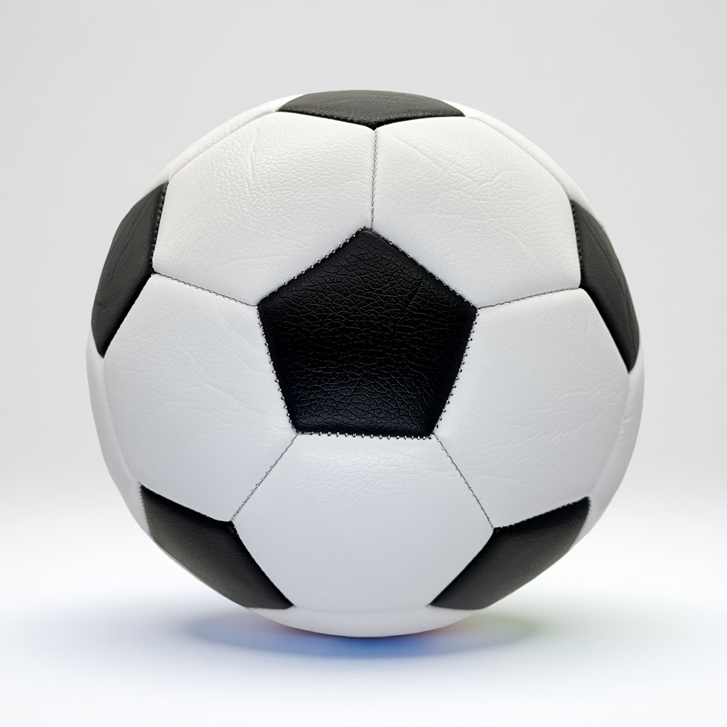 Personalized Soccer Ball Personalized Soccer Ball | Regulation Size 5 | Black And White Lychee Texture Synthetic Faux Leather | Perfect Sports Gift for Athletes And Supporters