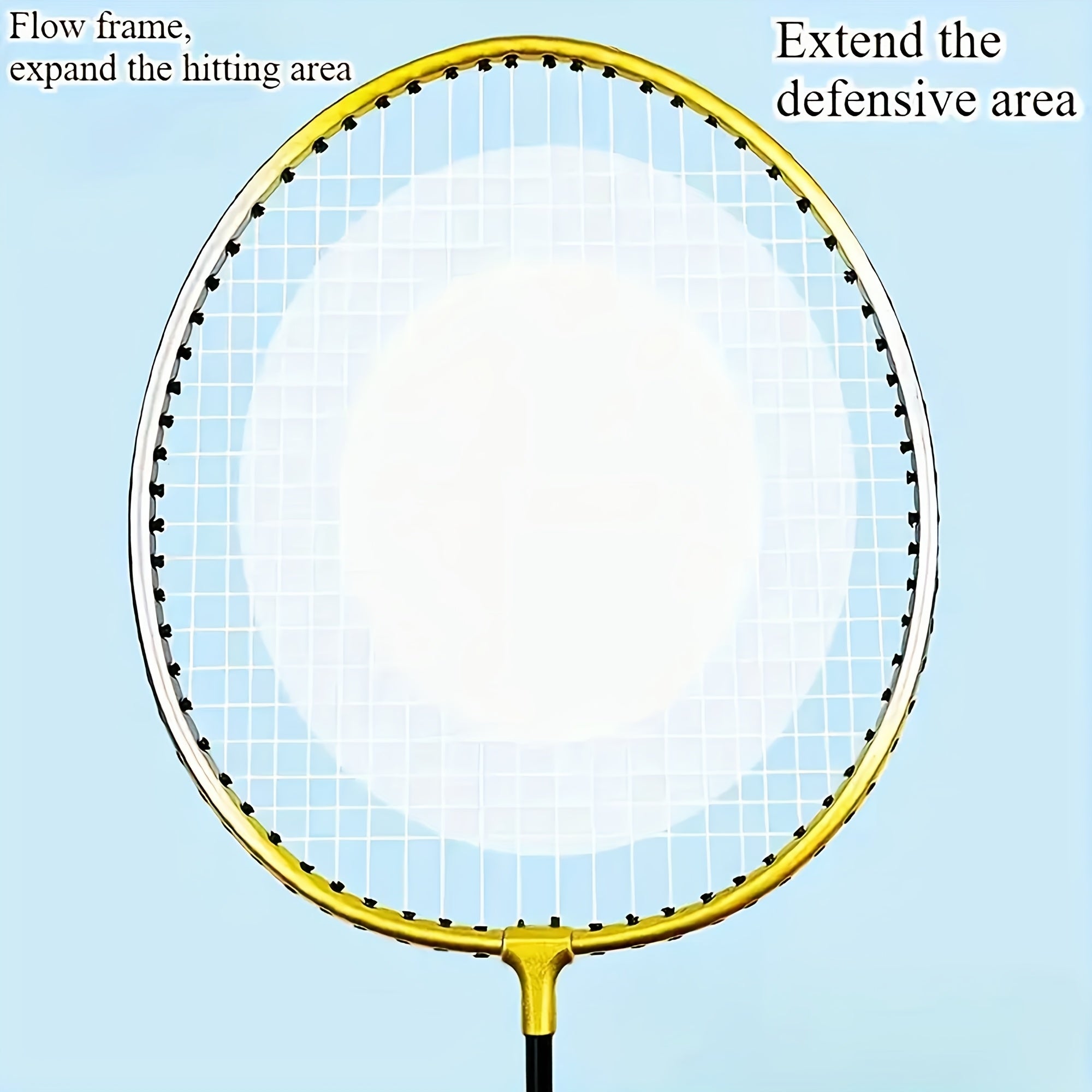 A Set (2 Rackets + 3 Nylon Shuttlecocks + 1 Storage Bag) 205 Black And Golden Detachable Badminton Rackets, Lightweight And Durable, with Nylon Mesh And Iron, Includes Two Rackets