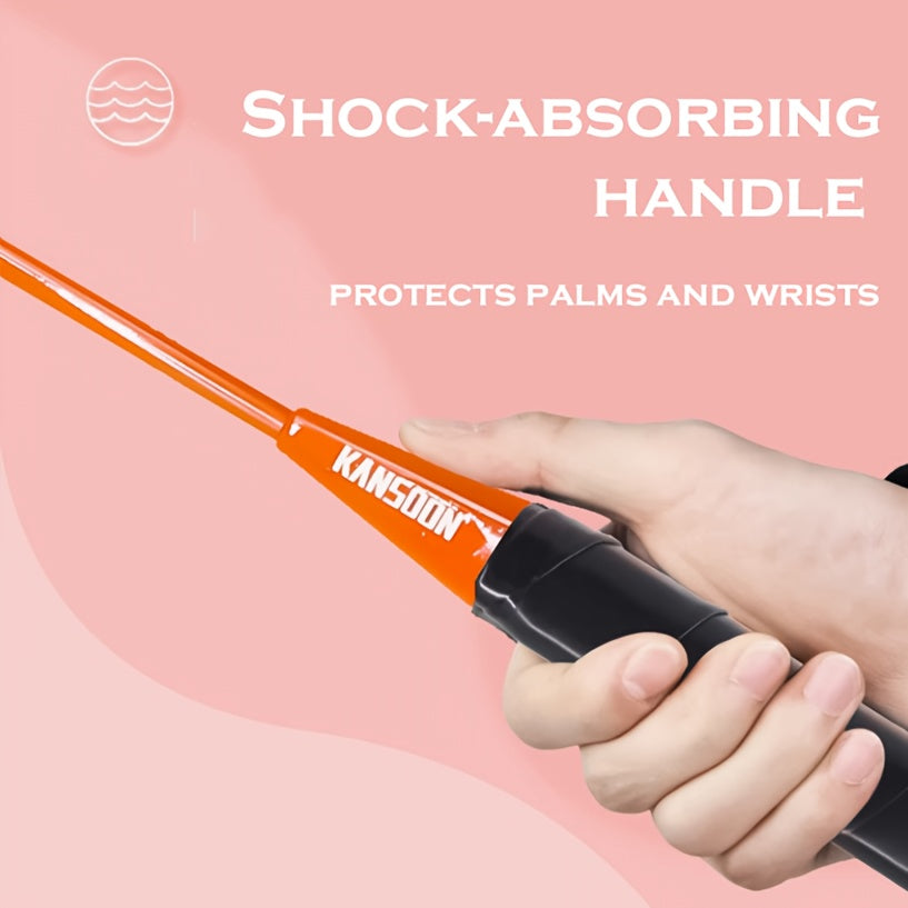 Badminton Racket Set; With 2 Badminton Rackets And 3 Badmintons 1 Racket Bag; For Beginner