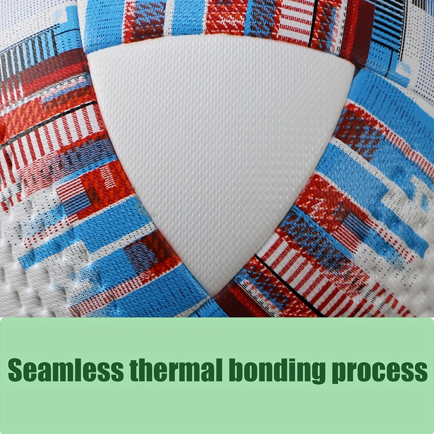 A Professional Size 5 PU Soccer Ball, Made with Seamless Heat-bonding Technology, Features High Elasticity and Wear Resistance. Suitable for Adult Training and Matches on Both Indoor and Outdoor Soccer Fields. Includes a Ball Pouch and an Inflation