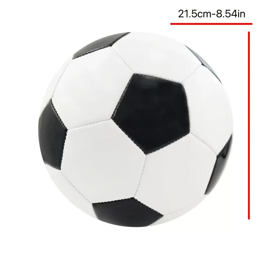 Personalized Sports Football Outdoor Gear Black and White Style 4\u002F5 Size Worn-Resistant Competition Equipment Adults Present Soccer Ball