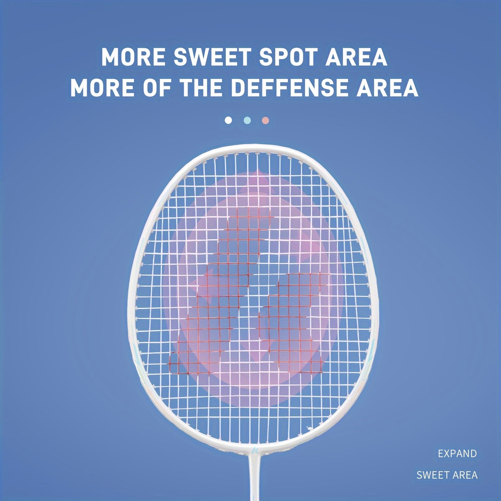 Badminton Racket Professional Graphite Shaft Badminton Set 2 Super Lightweight Shuttlecock Racquet for Training, Sports And Entertainment (Blue+Pink)