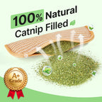 Potaroma Interactive Catnip Chew Toy with [6000mg A+ Organic Catnip], Soft Sisal Material Scratching and Kicker Cat Toys for Indoor Kittens, Drives Bored Cats Crazy with Fun