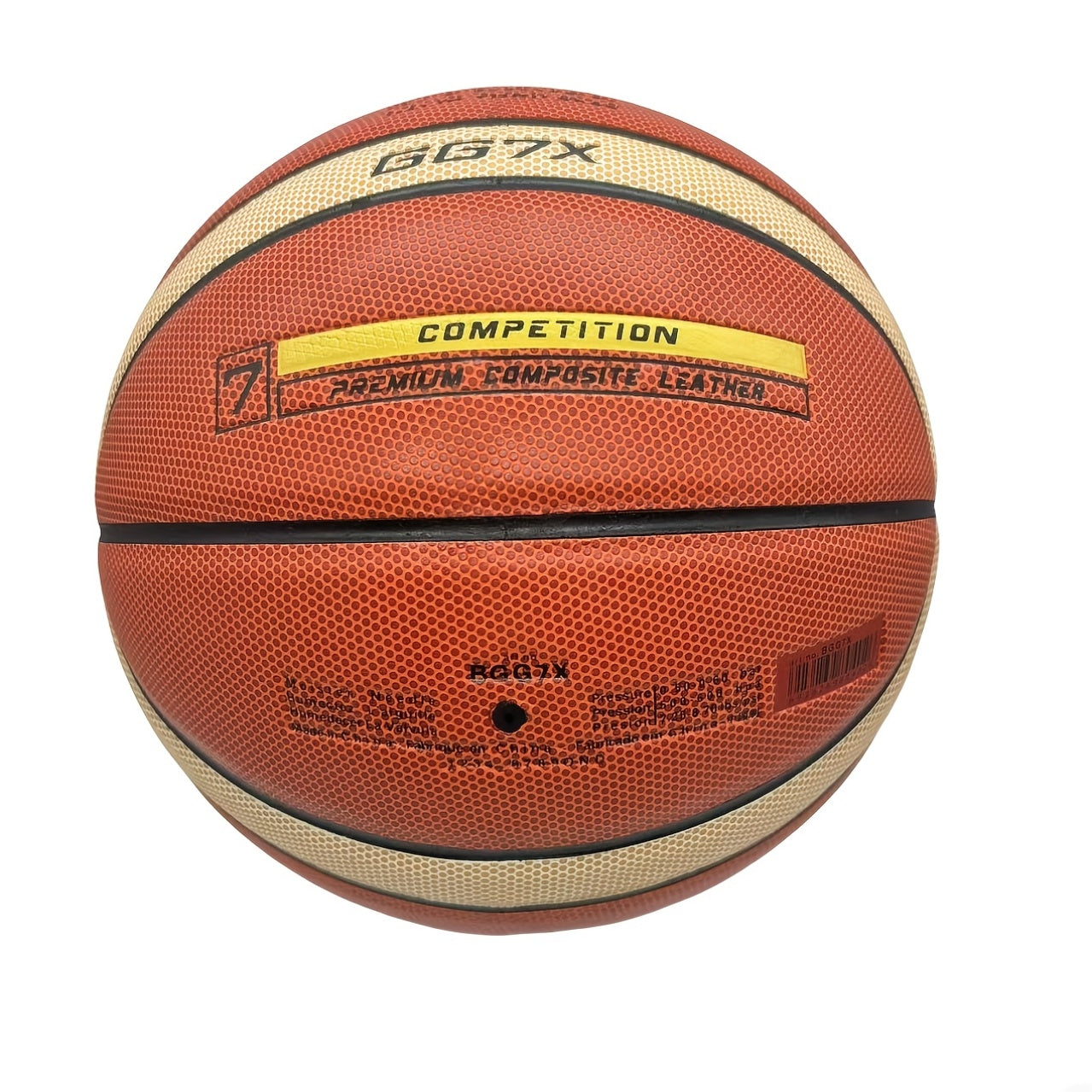 Standard Size 7 Basketball for Training And Competition, a Single Basketball