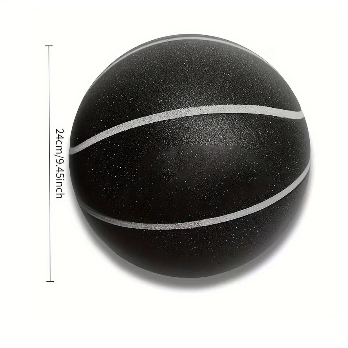 Quiet Basketball for Outdoor Use • Made of Sturdy PU Material • Ideal for Training, Shooting, and Passing • Excellent Gift for Athletes, Fitness Tools, Basketball Training Equipment