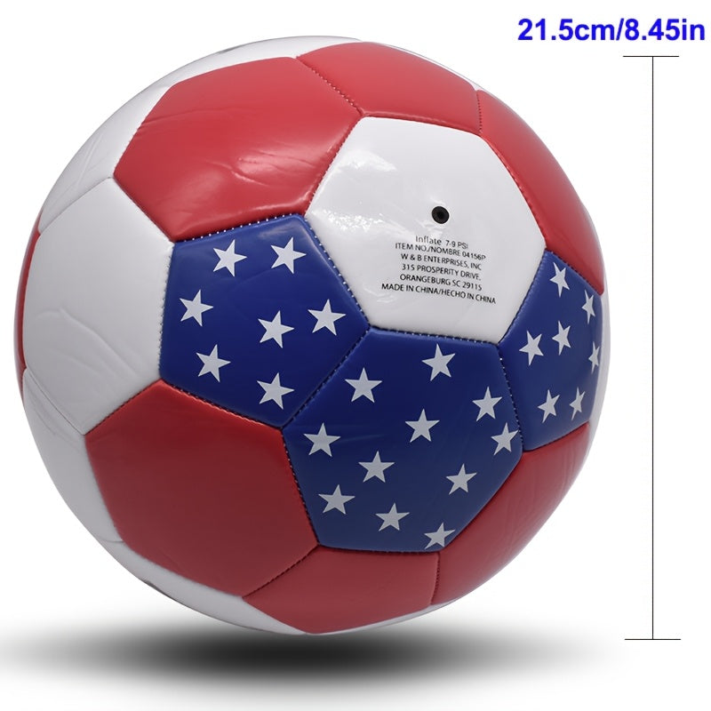 Customizable Size 5 Soccer Ball - Made of Thickened Mirror PU, a Unique Gift That Can Be Personalized with Names And Logos