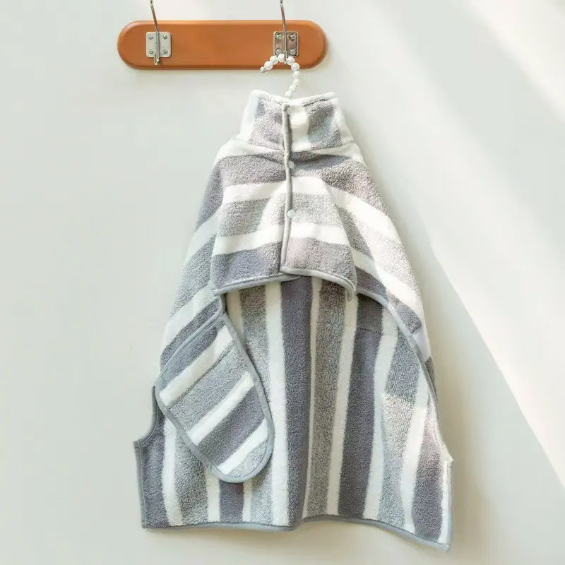 pet bath accessory Two-color dog bathrobe towels in sizes S, M, and L, super absorbent pet bathrobes suitable for small, medium, and large dogs, quick-drying, adjustable design, perfect for pet dogs.